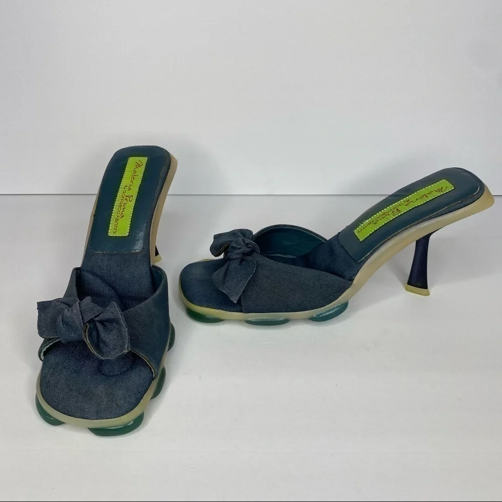 Materia Prima Denim Heels